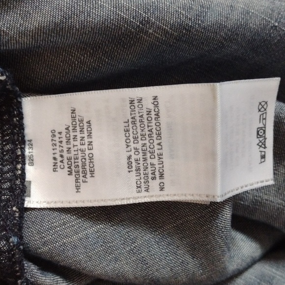 True Religion Long Sleeve Relaxed Utility Dress Size Small - Picture 8 of 9